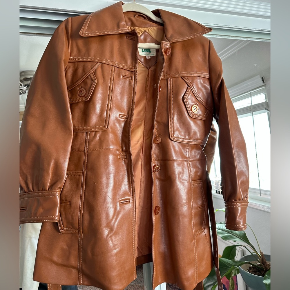 Brown Vintage Leather Jacket